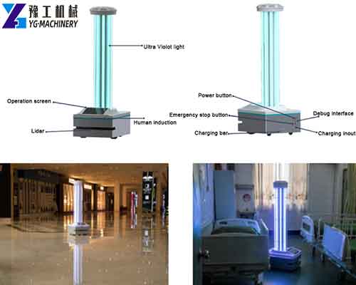 Best Intelligent UV Disinfection Robot 